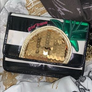 Betsy Johnson clutch purse